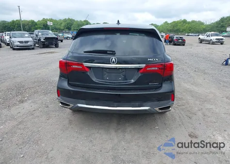 2017 Acura Mdx Technology from USA, damaged, VIN 5FRYD4H58HB027957
